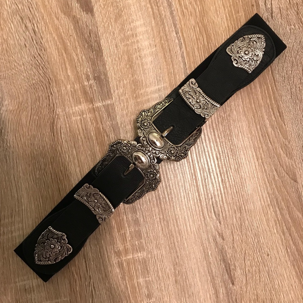 Double-Buckle SnapBack Belt